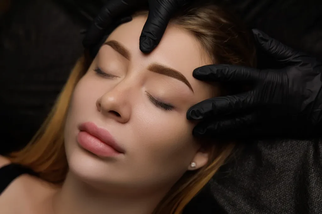 brow tattoo c in Marietta GA