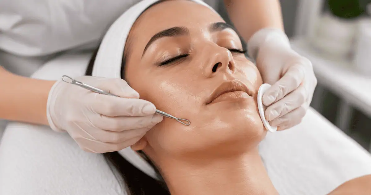 Express Facials treatment for clogged pores and congested skin