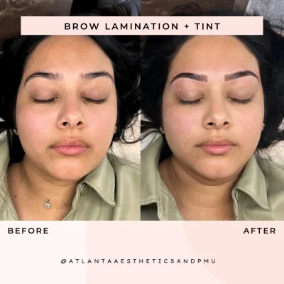 Brow Lamination + Tint by APMU Med Spa